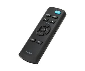 KKPLZZ Rue 4202 Télécommande, Matériau ABS, Détection Multi-Angle, Remplacement Longue Distance pour CDE 124SXM CDE 175BT UTE 73BT 143BT, avec Signal Fort