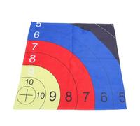 KKPLZZ Serviette de Bain Carrée en Microfibre, Très Absorbante, Motif Cible de Tir à l'arc, Serviette de Piscine pour Salle de Bain, Plage et Voyage