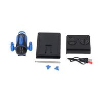 KKPLZZ sous-Marin télécommandé, Mini-RC de Plongée sans Fil RC RC pour Les Enfants avec Un Contrôle de Bouton Facile, pour Un Aquarium (Bleu)