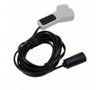 KKPLZZ Télécommande de Treuil Portatif, câblé de 12 Pieds avec Coque ABS étanche aux Intempéries pour Les Treuils Latéraux Warn ATV Side X Side 64849