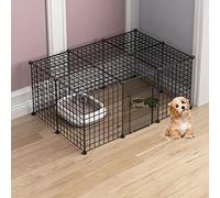 KKRANG Cage pour Chat Grande Cage à Monter soi-même pour Petits Animaux d'intérieur, Cage pour Chaton, Cage pour Furet, Parc pour Chien, pour Chats, Lapins, Chinchillas