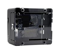 KKSB Boîtier pour Arduino Uno Q - Boîtier haut en aluminium et acier avec couvercle en polycarbonate transparent