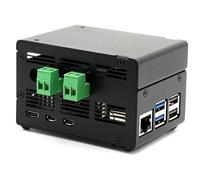 KKSB Cases Pour Raspberry Pi 5 - Compatible avec la carte son IQaudio DigiAMP+ pour Raspberry Pi 5