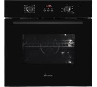 KKT KOLBE Four à encastrer 60 cm | Design Full Black | Autonome | 70L | 3kW | Convection | Air chaud | Minuterie automatique | Vitrage thermo-isolant | Sécurité enfants | Sélecteur rotatif | BO8005FB