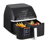 KKT KOLBE Friteuse à air chaud Airfryer 8,5 L - 10 programmes - 13 fonctions - très silencieuse - friture sans huile ni graisse - friteuse à 1 tiroir AF8500
