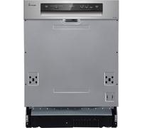 KKT KOLBE Lave-vaisselle encastrable | Lave-vaisselle partiellement intégrable | 60cm | Acier inoxydable | AquaStop | Panier supérieur réglable en hauteur | 7 programmes de lavage | 14 couverts | Dépa