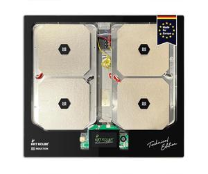 KKT KOLBE | Plaque à induction 60 cm | Écran tactile TFT | Autonome | 7,2 kW | 4 zones | 2 zones Flex | 9 niveaux | Sans cadre | Chauffe rapide | Fonction BBQ | IND5905EDIT