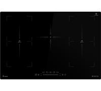 KKT KOLBE Table de cuisson à induction 80 cm | Plaque à induction Autonome | Sans cadre | 5 zones | 9 niveaux | 2 zones flexibles | Chauffage rapide | Minuterie d'arrêt | IH87705FZ