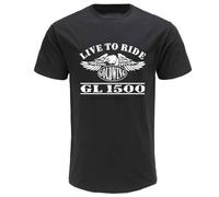 kkt2yur Goldwing GL 1500 GL1500 Motorcycle T-Shirt (RP)