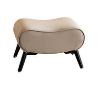 KKTX Petit Tabouret Ottoman - Tabouret de Pied Rectangle en Cuir PU Faux avec des Jambes en Bois Massif Non sasées, pour des sièges supplémentaires dans Le Salon, l'entrée ou Le Bureau