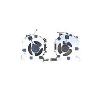 KKUWVEAMP Ventilateur De Refroidissement for CPU Et GPU for Ordinateur Portable, Compatible avec ThinkBook,16p G6 IRX 21R0 12V 2025, Accessoire De Remplacement(One Pair)