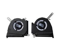 KKUWVEAMP Ventilateur De Refroidissement for Processeur D'ordinateur Portable, Compatible avec ASUS,FX517 FX517Z FX517ZC FX517ZR TUF AIR 2022 5V 12V, Accessoire De Remplacement(12V One Pair)