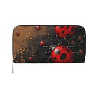 kkvhhyuo Beach Maui Hawaii Sunset Sea Waves Clouds Portefeuille long en cuir avec 8 emplacements pour cartes, poche zippée pour pièces de monnaie et deux compartiments pour espèces pour femmes et