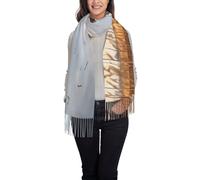 kkvhhyuo Écharpe imprimée sur le thème de la plage tropicale pour femme, châle tendance avec franges pour toutes les saisons pour les vacances., Canard sauvage volant de chasse, One Size
