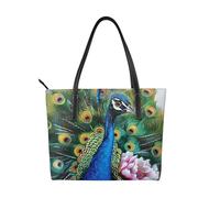 kkvhhyuo Grand sac fourre-tout réutilisable en cuir avec touches de piano avec notes de musique, sac à bandoulière avec fermeture éclair et poches, sac de courses pour le travail, l'école, les voyages