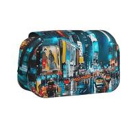 kkvhhyuo Grande trousse à crayons avec imprimé pyramides d'Égypte - Trousse à crayons - Trousse à crayons portable multifonction - Organiseur de bureau - Unisexe pour le bureau et les cosmétiques, New