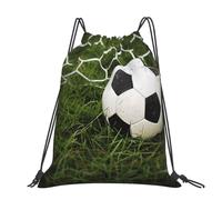 kkvhhyuo Heaps of Orange Monarch Butterflies Sac à dos avec cordon de serrage et sangles réglables pour le sport, les voyages, la natation, l'école, Green Grass Football, One Size, Sac à dos tyrolien