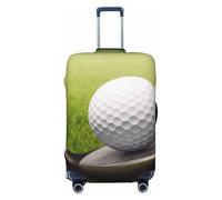 kkvhhyuo Housse de protection élastique pour valise de 45,7 à 81,3 cm, imprimé club de golf, noir, Petit, Imprimé