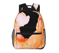 kkvhhyuo Karate-highkick-icon Sac à dos décontracté imprimé, sac à dos léger pour ordinateur portable pour voyage, université, trajets en w nd, aventures., Crevettes Glutton, One Size