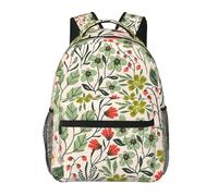 kkvhhyuo Karate-highkick-icon Sac à dos décontracté imprimé, sac à dos léger pour ordinateur portable pour voyage, université, trajets en w nd, aventures., Beautiful Flowers, One Size