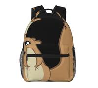 kkvhhyuo Karate-highkick-icon Sac à dos décontracté imprimé, sac à dos léger pour ordinateur portable pour voyage, université, trajets en w nd, aventures., Écureuil de dessin animé, One Size