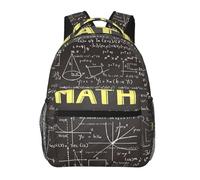 kkvhhyuo Karate-highkick-icon Sac à dos décontracté imprimé, sac à dos léger pour ordinateur portable pour voyage, université, trajets en w nd, aventures., École de mathématiques, One Size