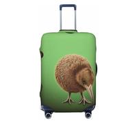 kkvhhyuo Kiwi Bird Housse de protection élastique pour valise de 45,7 à 81,3 cm, Noir , L, Imprimé