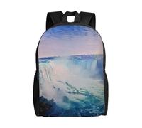 kkvhhyuo Niagara Falls Sac à dos décontracté léger et pliable pour homme et femme avec compartiment pour ordinateur portable pour le travail universitaire, Niagara Falls, One Size, Sac à dos tyrolien