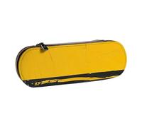 kkvhhyuo Niagara Falls Trousse à crayons en cuir avec impression esthétique pour papeterie, maquillage, ustensiles de maquillage, jaune moutarde, One Size, Trousse de beauté