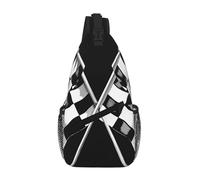 kkvhhyuo Sac à dos à bandoulière avec imprimé notes de musique noir et blanc, sac à dos léger pour homme et femme, sac à dos pour voyage, randonnée, cyclisme, camping, sports de plein air, Motif