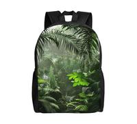 kkvhhyuo Sac à dos décontracté à imprimé léopard sauvage pour homme et femme, sac d'école avec compartiment pour ordinateur portable pour le travail universitaire, Forêt tropicale., One Size, Sac à