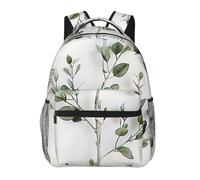 kkvhhyuo Sac à dos décontracté à rayures noires et blanches, sac à dos de voyage léger pour homme et femme, sac à dos d'école pour garçons et filles, Brindille naturelle blanche, One Size, Sac à dos