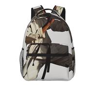 kkvhhyuo Sac à dos décontracté avec impression artistique Merry Christmas - Sac à dos léger pour ordinateur portable - Pour homme et femme - Sac à dos d'école pour garçons et filles, Karaté pour homme