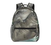 kkvhhyuo Sac à dos décontracté avec imprimé mathématiques, sac à dos léger pour ordinateur portable, sac à dos pour homme et femme, sac à dos d'école pour garçons et filles, Lapins Manatees, One Size