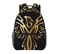 kkvhhyuo Sac à dos décontracté avec imprimé orchidée cloche, sac à dos léger pour ordinateur portable, voyage, université, w nd, aventures., Phoenix, One Size