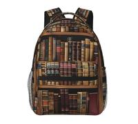 kkvhhyuo Sac à dos décontracté avec imprimé orchidées, sac à dos léger pour ordinateur portable pour hommes et femmes, sac à dos d'école pour garçons et filles, Bibliothèque, One Size, Sac à dos