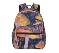kkvhhyuo Sac à dos décontracté avec imprimé poulet, sac à dos léger, sac de voyage décontracté pour homme et femme, sac d'école pour garçons et filles, Champignons lumineux, One Size, Sac à dos