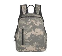 kkvhhyuo Sac à dos décontracté, sac à dos léger avec imprimé galaxie astronaute, sac à dos d'école, sac à dos d'école, sac à dos pour garçons et filles, Camouflage numérique militaire., One Size, Sac