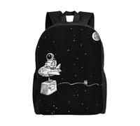 kkvhhyuo Sac à dos léger imprimé libellule bleue pour ordinateur portable, sac à dos décontracté pour l'école, le collège, l'école, la randonnée, la marche, Astronaute Galaxy Trippy, One Size
