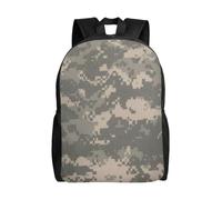 kkvhhyuo Sac à dos léger imprimé libellule bleue pour ordinateur portable, sac à dos décontracté pour l'école, le collège, l'école, la randonnée, la marche, Camouflage numérique militaire., One Size