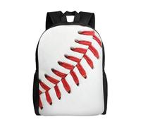 kkvhhyuo Sac à dos léger imprimé libellule bleue pour ordinateur portable, sac à dos décontracté pour l'école, le collège, l'école, la randonnée, la marche, Baseball Lace Close Up, One Size