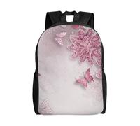 kkvhhyuo Sac à dos léger imprimé monde sous-marin pour ordinateur portable, sac à dos décontracté pour université, école secondaire, sac à livres pour voyage, école, randonnée, marche, Motif fleurs