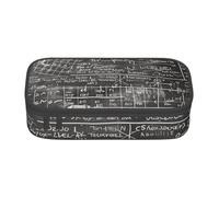 kkvhhyuo Trousse à crayons de grande capacité avec compartiments pour l'école et les mathématiques - Pour étudiants, enseignants, bureau, École de mathématiques, One Size, Imprimé