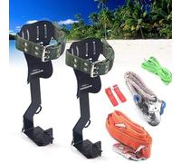 KKVUIIFF Kit d'escalade d'arbre, 1 paire d'équipements d'escalade d'arbre, réglable, pour le camping forestier, la récolte des fruits