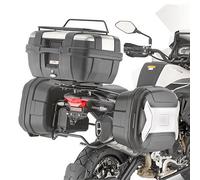 Kappamoto Support valise latérale KL8711 Monokey Compatible Benelli TRK502X 2018-2022 Argenté