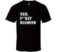 KLABVCT Neil Diamond Tonight Logo Shirt, Noir , M