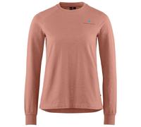 Klättermusen - Women's Root Logo L/S Tee - Haut à manches longues - S - cedar rose