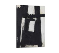 KLAGCBDF Franz Kline Third Avenue, peintures à l'huile HD sur toile pour maison et commerce - Art mural sur toile - Impression sur toile - Photo - Décoration de chambre - 50 x 75 cm