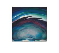 KLAGCBDF Georgia O Keeffe Series I - From The Plains HD Peinture à l'huile sur toile pour maison et commercial Art mural