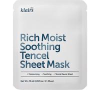 Klairs Rich Moist Soothing Tencel Sheet Mask masque apaisant en tissu pour un effet naturel 25 ml